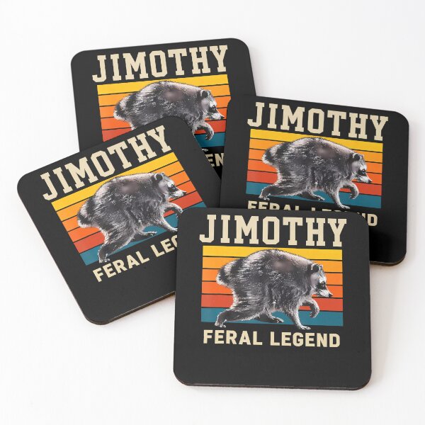 Item preview, Timothy Raccoon Feral Legend Meme designed and sold by Apparel-Vortex.