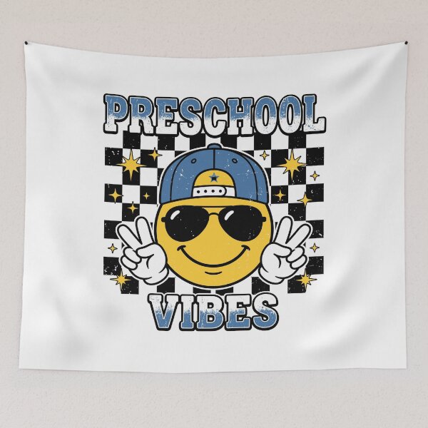 Item preview, Preschool Vibes Back To School Teacher Student Early Childhood designed and sold by Doodleoub.