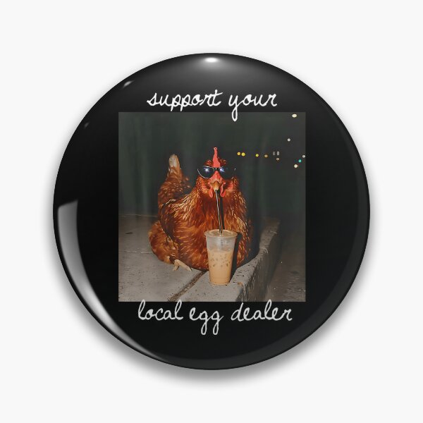 Item preview, Support Your Local Egg Dealer Funny Chicken Coffee Farmer designed and sold by Apparel-Vortex.