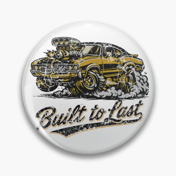 Item preview, Classic Hot Rod aged worn design designed and sold by BlueLineLAX.