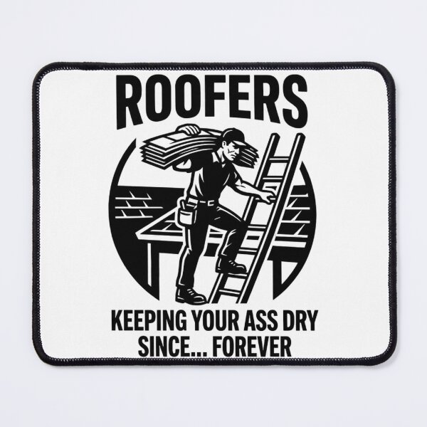 Item preview, Blue Collar Roofer Keeping you dry designed and sold by TrueBlueTrades.
