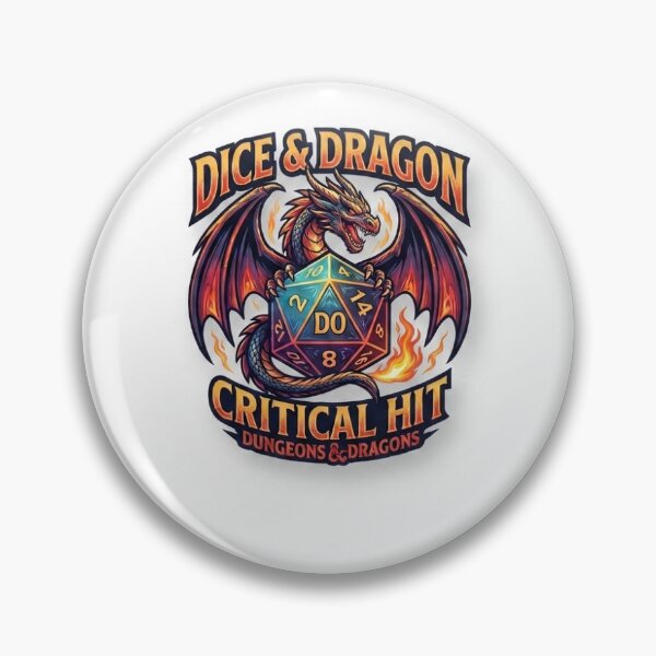 Item preview, Dice and Dragons Adventures - Hit with a Critical designed and sold by StyleArtStudio.