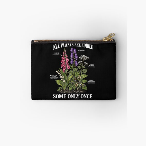 Item preview, All Plants Are Edible Some Only Once Funny Botany Gardening designed and sold by Apparel-Vortex.