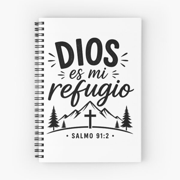 Item preview, God is my Refuge | Psalm 91:2 | Colorful Christian Phrase | Christian Faith Design designed and sold by MARSHORY.