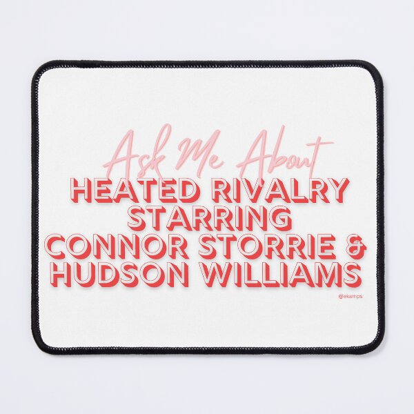 Item preview, Ask Me About Heated Rivalry Starring Connor Storrie and Hudson Williams designed and sold by ekamps.
