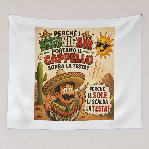 Item preview, Funny Sombrero – Mexican Sun Cartoon Joke designed and sold by RipantinaFantasy .