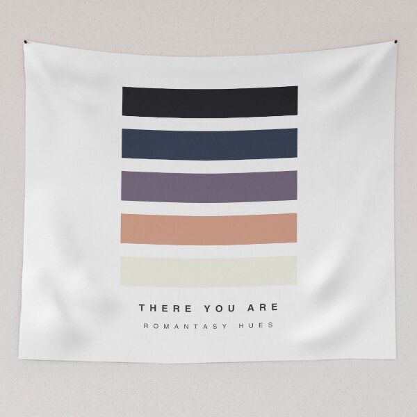 Item preview, ‘There You Are’ Quote Romantasy Hue Palette designed and sold by The Colourful Game.