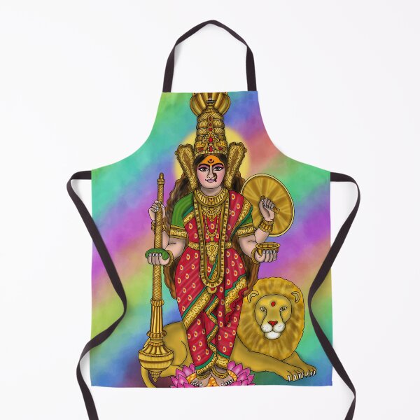 Item preview, Goddess Mahalakshmi Artwork | Divine Hindu Goddess Digital Painting Illustration designed and sold by Harshit_Digital_Arts.