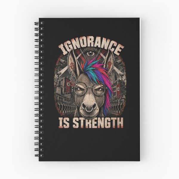 Item preview, Ignorance Is Strength | Dystopian Anti-Socialist Rebellion designed and sold by dwinburn.