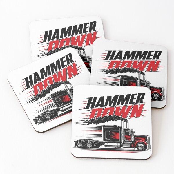 Item preview, Trucker Hammer Down designed and sold by TrueBlueTrades.