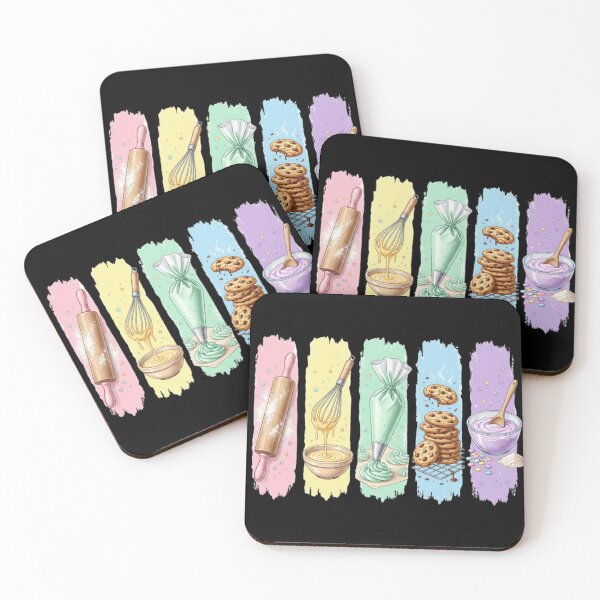 Item preview, Pastel Baking Magic and Cookie Daydreams designed and sold by PrintanovaDesign.