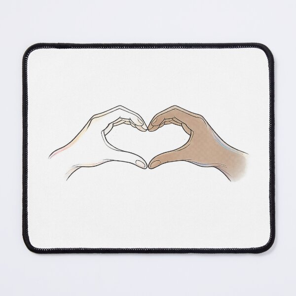 Item preview, Minimalist Heart Hands Line Art Sticker | Love Hand Gesture | Couple Aesthetic | Romantic Outline Drawing Gift designed and sold by ArtByTripti.