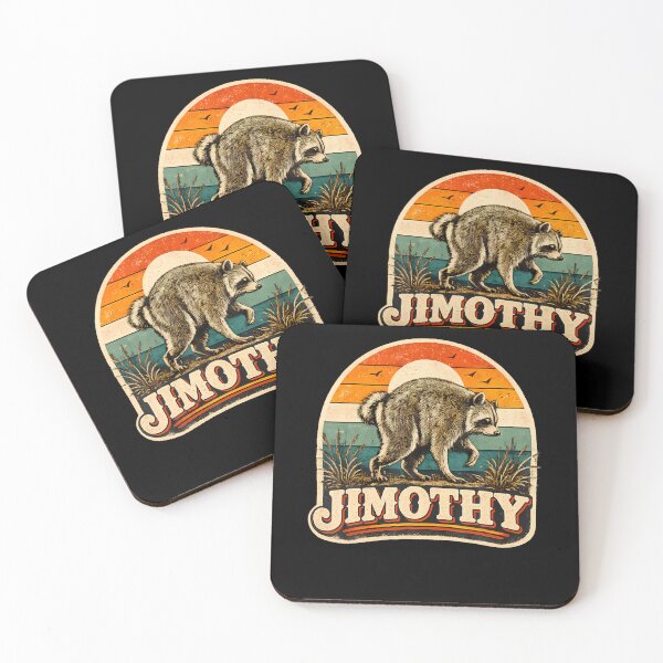 Item preview, Vintage Jimothy Viral Raccoon Woodland Animal From Seattle designed and sold by Apparel-Vortex.