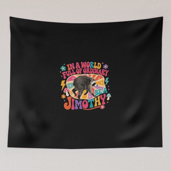 Item preview, Retro Raccoon In a World Full of Ordinary Be a Jimothy Retro Raccoons Funny Animals Racoon designed and sold by Kovav.