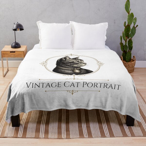 Item preview, Vintage Cat Portrait designed and sold by samidkaram.
