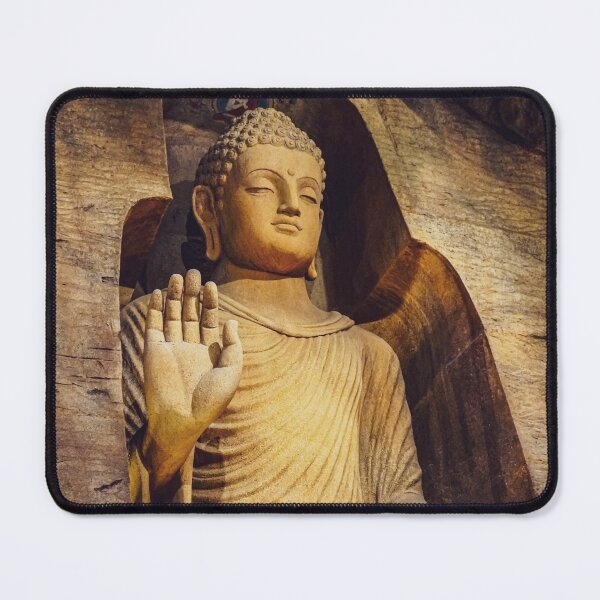 Item preview, Serenity in Stone — Cave Buddha designed and sold by Jomsunshine.