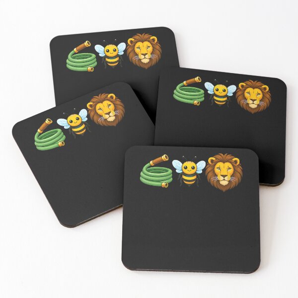 Item preview, Hose Bee Lion Rebus Pun For We designed and sold by Apparel-Vortex.