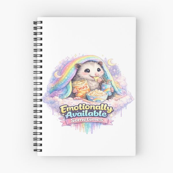 Item preview, Emotionally Available Bunny Sticker | Cute Kawaii Rabbit Eating Chips | Funny Cozy Animal Meme Gift designed and sold by ArtByTripti.