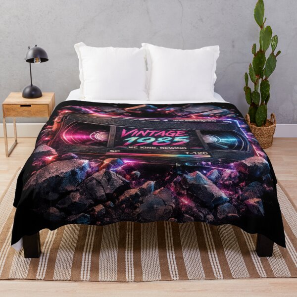 Item preview, Vintage 1985 VHS Tape – Retro 80s Neon Aesthetic designed and sold by musmus76.