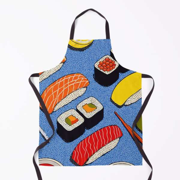 Item preview, Sushi Illustration Pop Art Pattern designed and sold by Design Atlas.