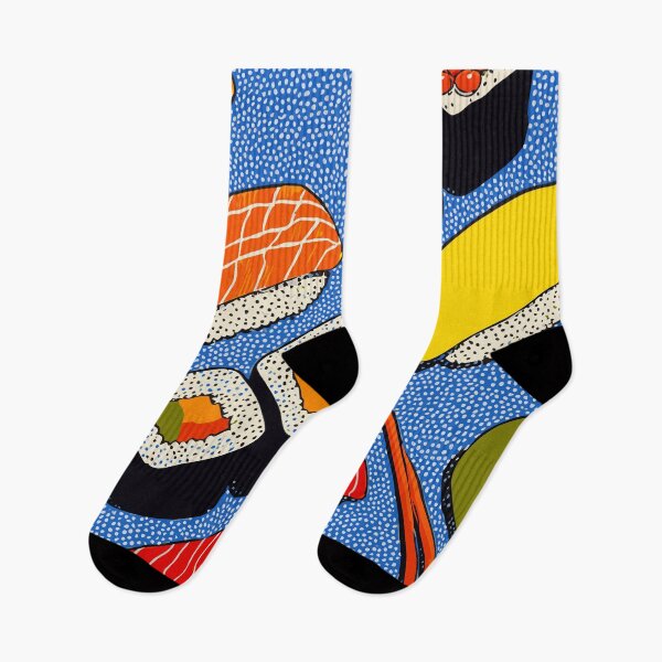 Item preview, Sushi Illustration Pop Art Pattern designed and sold by Design Atlas.
