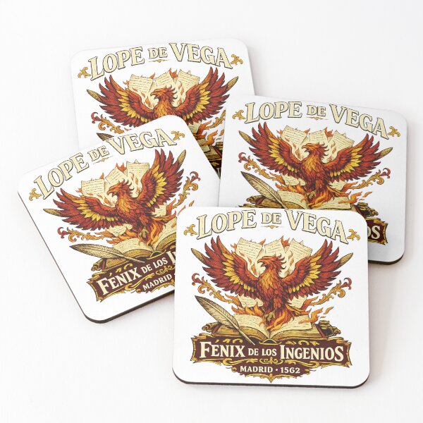 Item preview, Lope de Vega – Fénix de los Ingenios Spanish Literature designed and sold by Past in Threads.