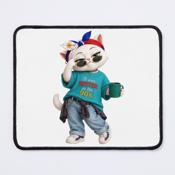 Item preview, It was better in the 90’s cat designed and sold by SHARAMDARA.