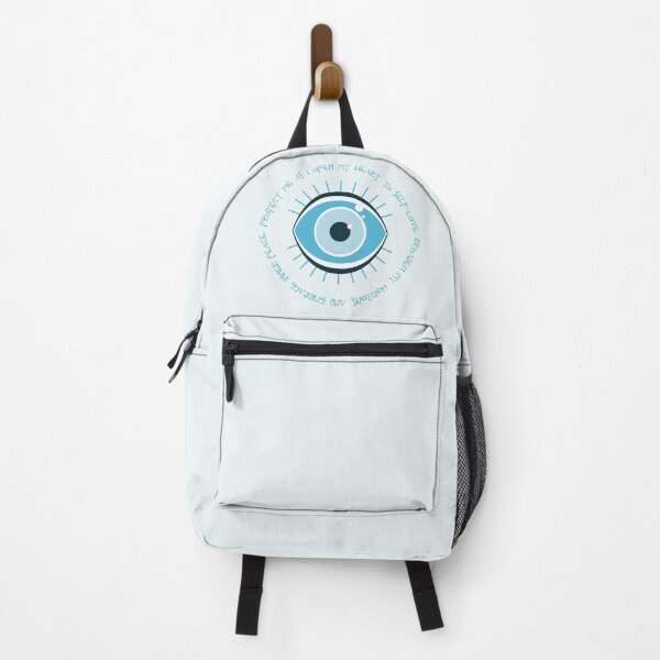 Item preview, Evil Eye Mantra for Self-Love - Light Blue Eye designed and sold by TheThankfulTyne.