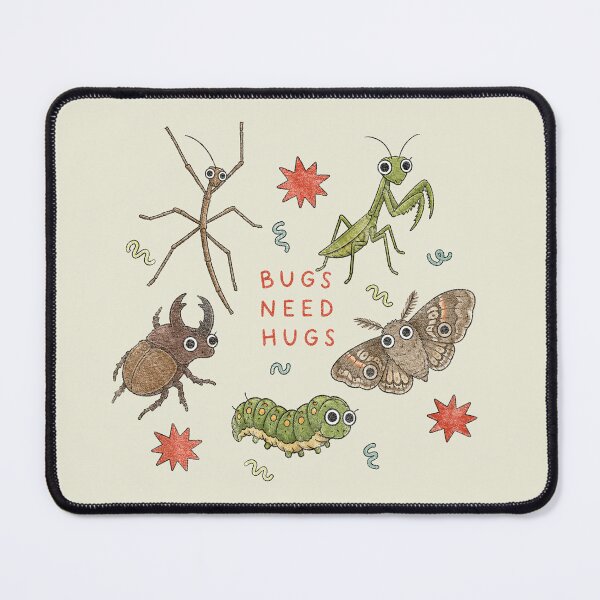 Item preview, Cute Insect Friends Bugs Need Hugs Science Teacher Entomology Nature Classroom designed and sold by modoodles357.