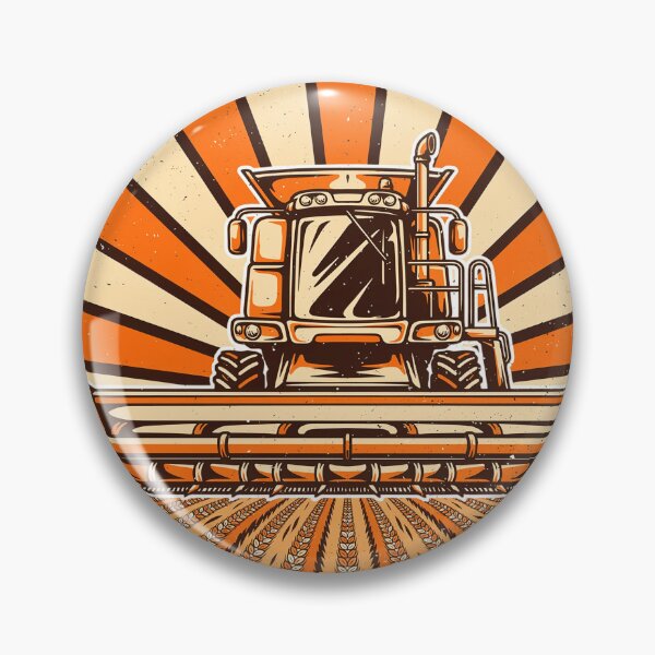 Item preview, Funny Combine Harvester Shirt - Harvesting Crops and Patience designed and sold by Mahilis.