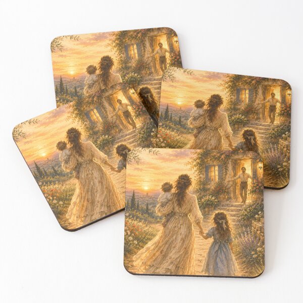 Item preview, Tuscan Sunset Welcome: Family Journey Home designed and sold by jo-e-basta.