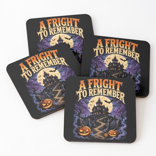 Item preview, Funny Fright To Remember Haunted Manor Halloween Night Art designed and sold by elderberry.