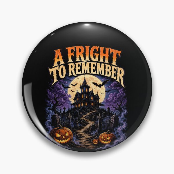 Item preview, Funny Fright To Remember Haunted Manor Halloween Night Art designed and sold by elderberry.