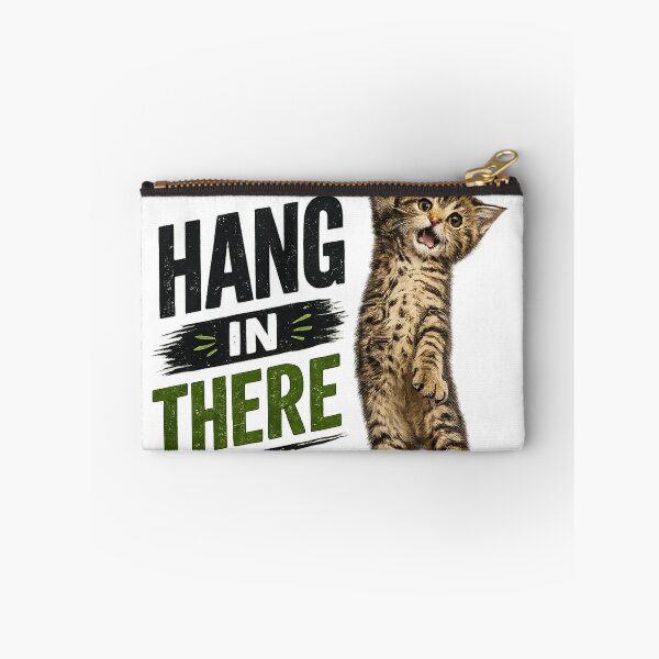 Item preview, Funny Hang in there - kitten cat design designed and sold by LavIsInTheAir.