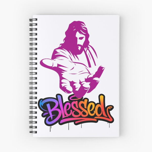 Item preview, Jesus Blessed - Urban Graffiti Christian Art designed and sold by Emmafeystilo.