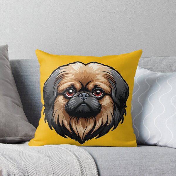 Item preview, Cute Pekingese Dog Portrait designed and sold by flashARTstudio.