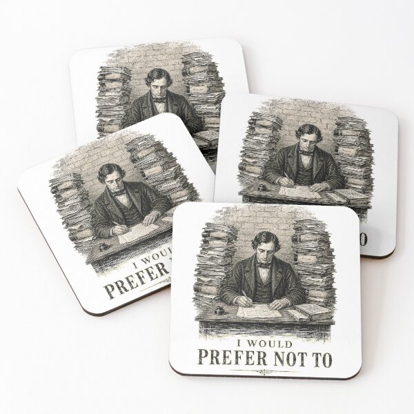 Item preview, Bartleby the Scrivener – I Would Prefer Not To designed and sold by Past in Threads.