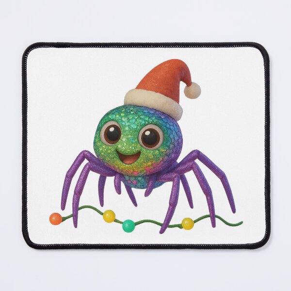 Item preview, Christmas Sequined Spider designed and sold by Sillytoe.