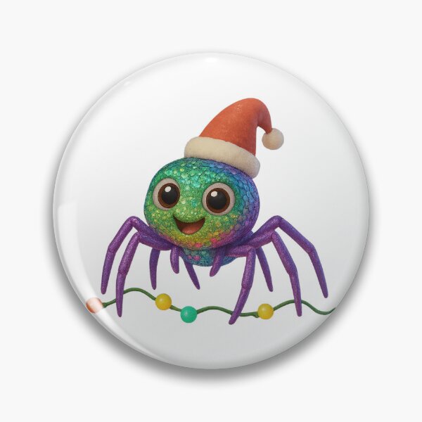 Item preview, Christmas Sequined Spider designed and sold by Sillytoe.