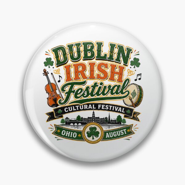 Item preview, Dublin Irish Festival Ohio Celebration Design designed and sold by IRON WINGS /USAF.