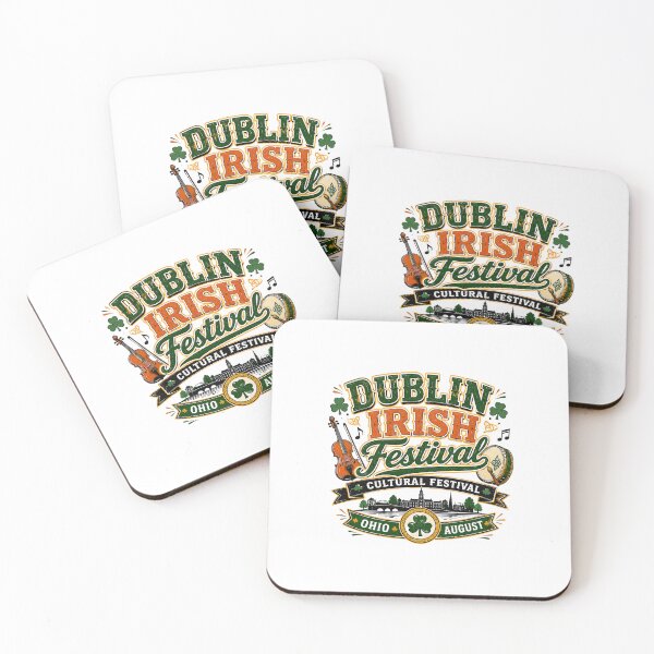 Item preview, Dublin Irish Festival Ohio Celebration Design designed and sold by Combat Skies.