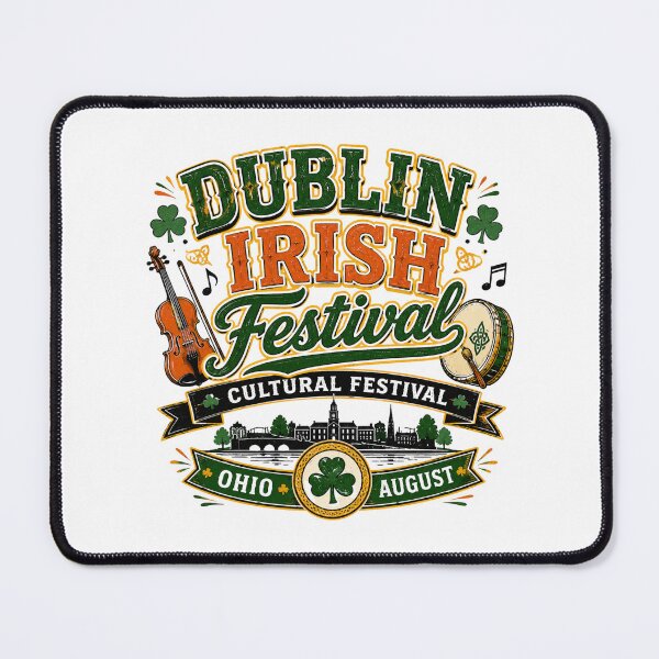 Item preview, Dublin Irish Festival Ohio Celebration Design designed and sold by Combat Skies.