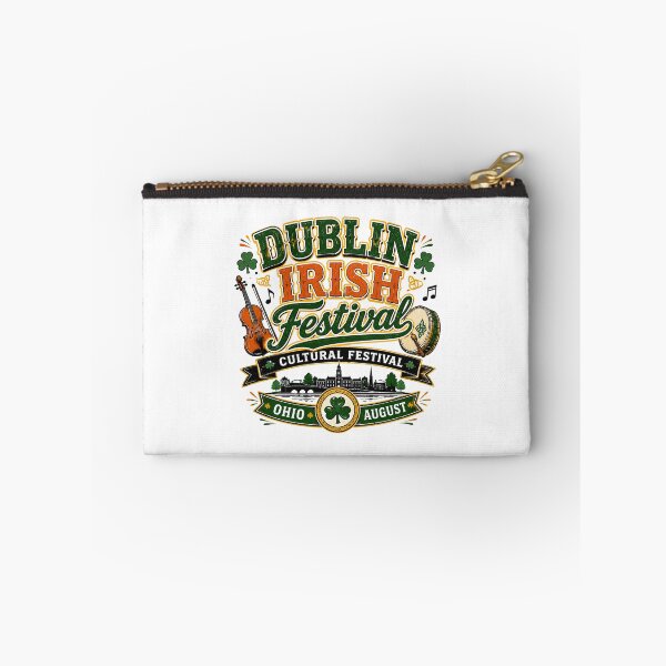 Item preview, Dublin Irish Festival Ohio Celebration Design designed and sold by Combat Skies.
