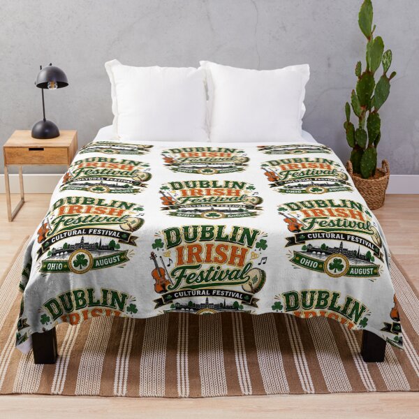 Item preview, Dublin Irish Festival Ohio Celebration Design designed and sold by Combat Skies.