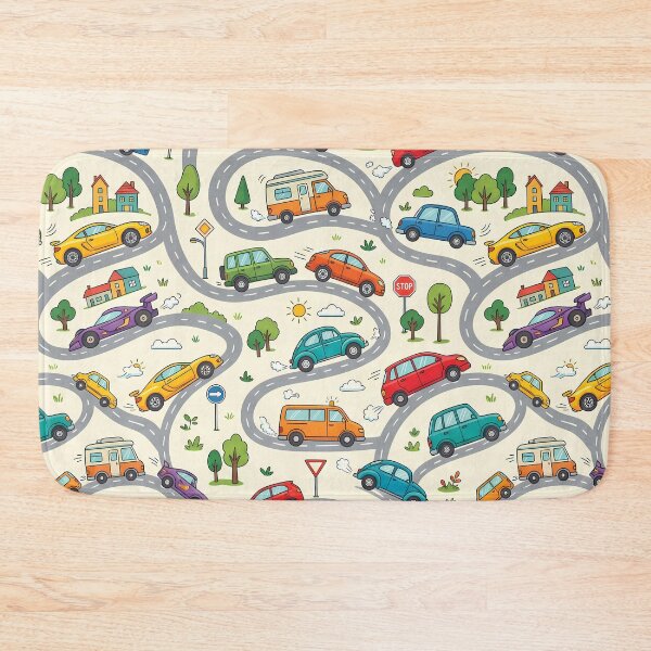 Item preview, C Cute Kids Airplane Helicopter Sky Seamless Pattern designed and sold by ART ATTACK ZONE.
