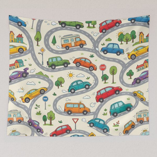 Item preview, C Cute Kids Airplane Helicopter Sky Seamless Pattern designed and sold by ART ATTACK ZONE.