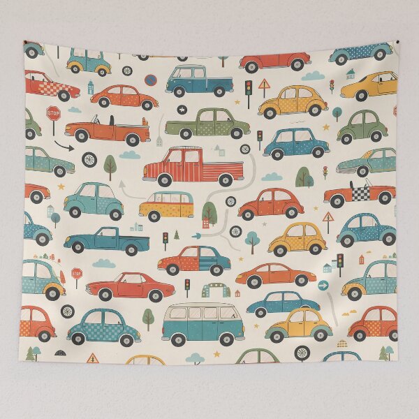 Item preview, 1 Cute Kids Airplane Helicopter Sky Seamless Pattern designed and sold by ART ATTACK ZONE.