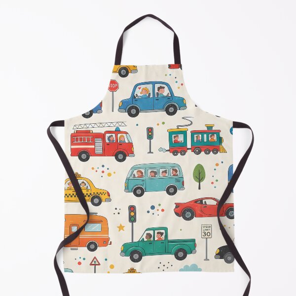 Item preview, Colors Cute Kids Airplane Helicopter Sky Seamless Pattern designed and sold by ART ATTACK ZONE.