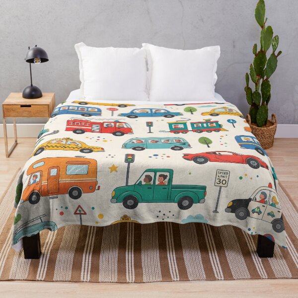 Item preview, Colors Cute Kids Airplane Helicopter Sky Seamless Pattern designed and sold by ART ATTACK ZONE.