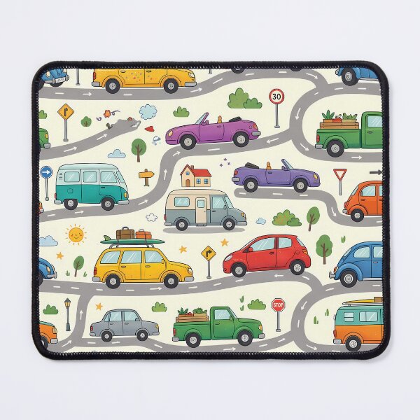 Item preview, Art Cute Kids Airplane Helicopter Sky Seamless Pattern designed and sold by ART ATTACK ZONE.